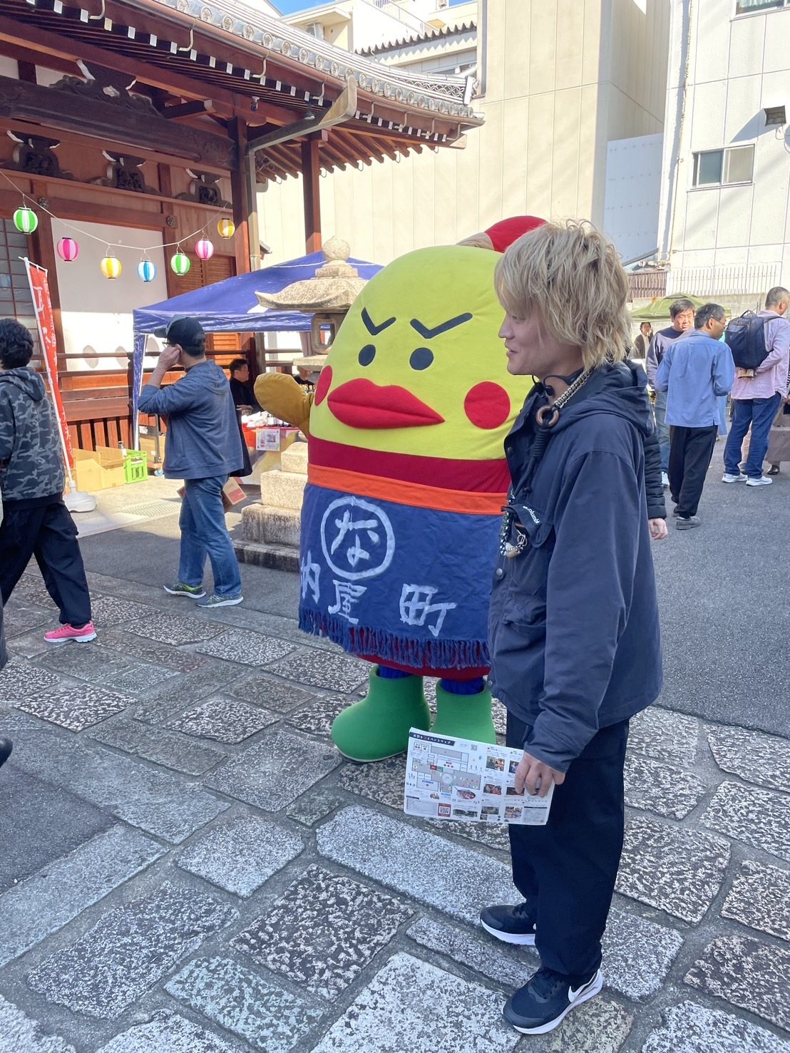 耳祭りのマスコットと